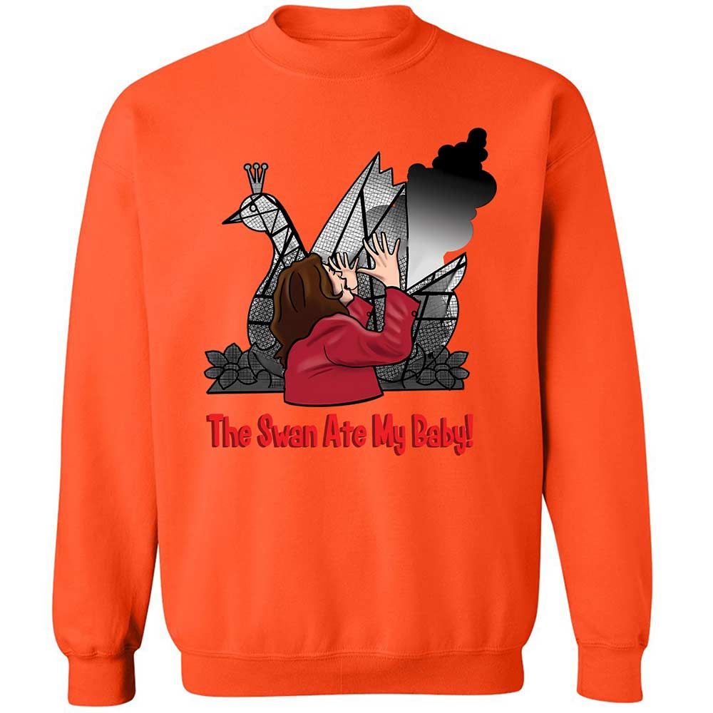 The Swan Ate My Baby - Orange - 12