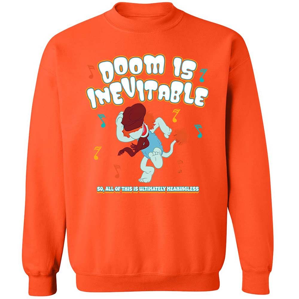 Classic Unisex Sweatshirt - BJM56HHD - Orange - 12