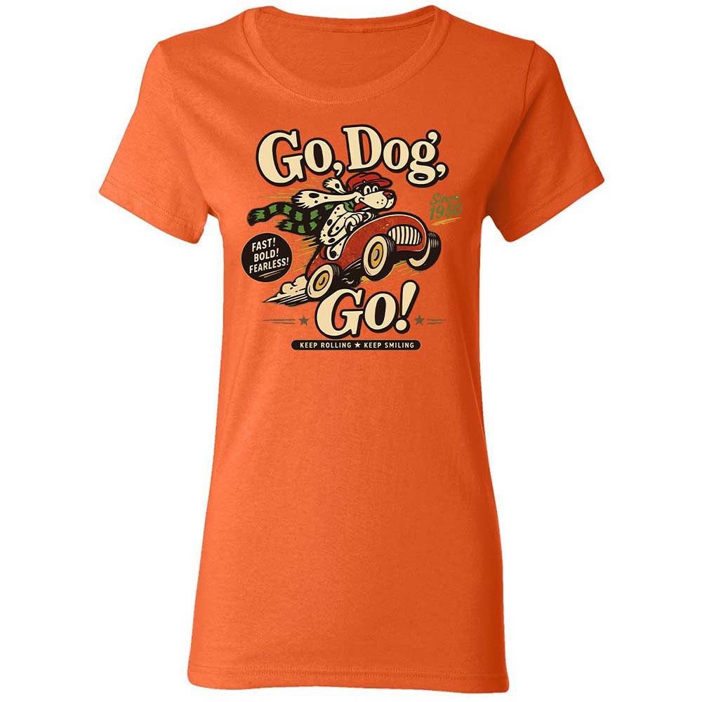 Women's T-Shirt - LGP74N1P - Orange - 12