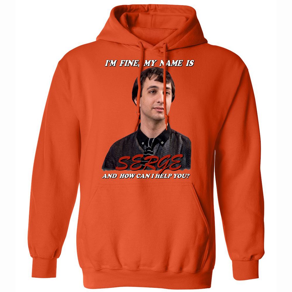 Classic Unisex Hoodie - 8GR8ZDRH - Orange - 12