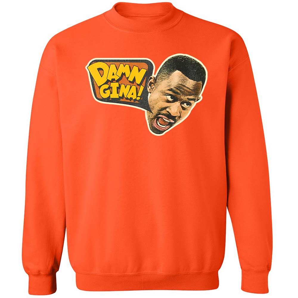 Classic Unisex Sweatshirt - 1LGYBPH9 - Orange - 12