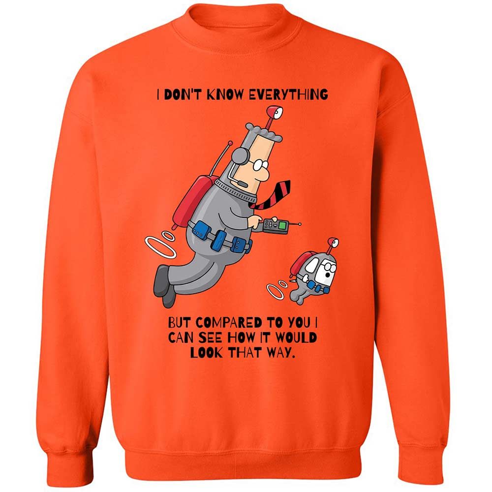 I don't know everything - Orange - 12