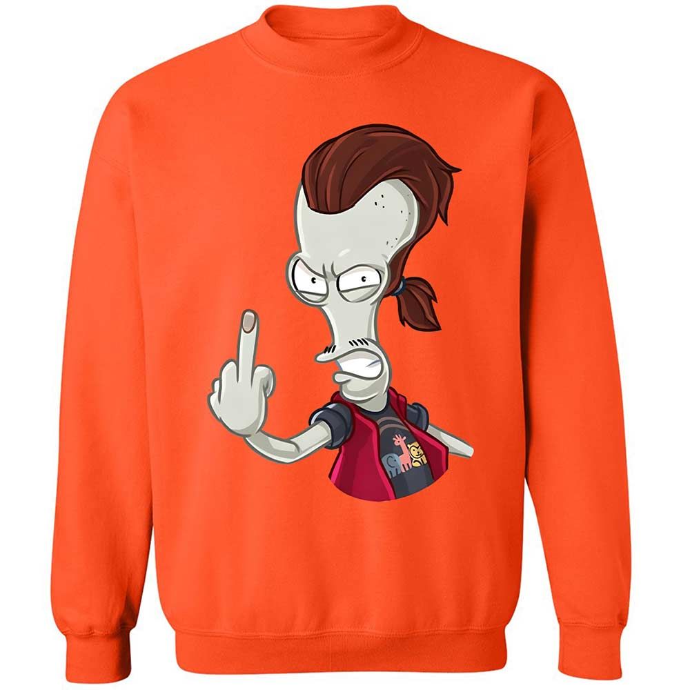 Classic Unisex Sweatshirt - CZN7LCDU - Orange - 12