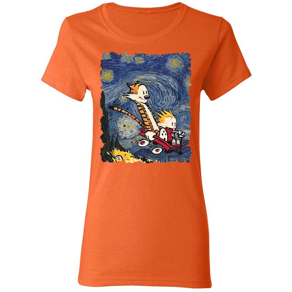 Women's T-Shirt - VBTMU8R4 - Orange - 12