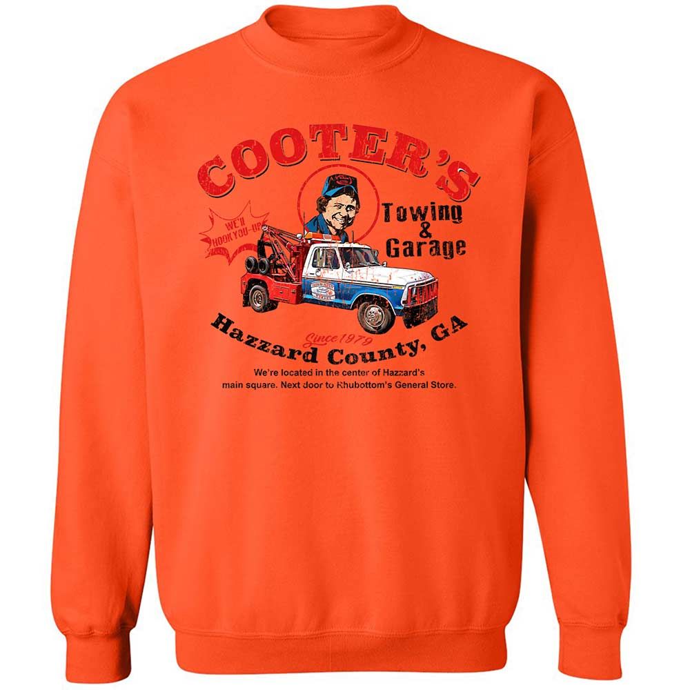 Classic Unisex Sweatshirt - XB7KP1QW - Orange - 12