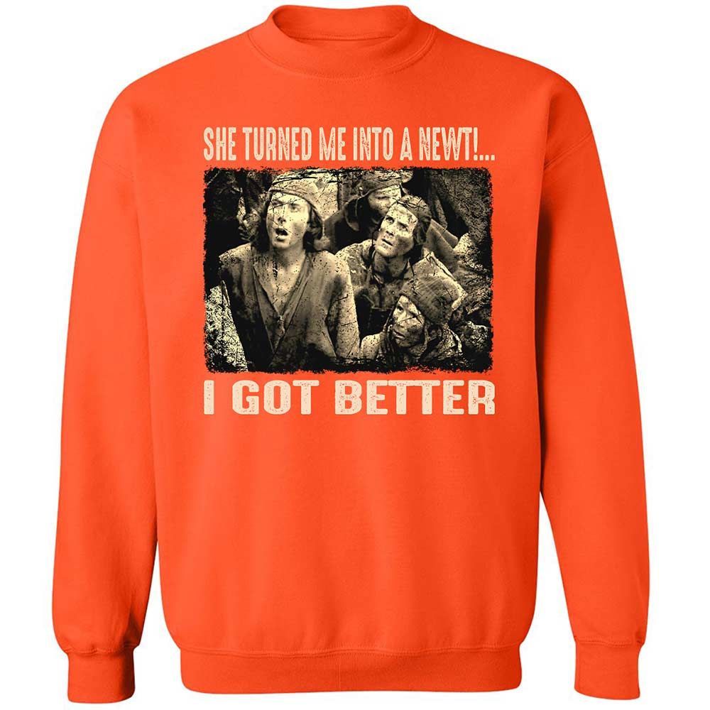 Classic Unisex Sweatshirt - MNKK85MZ - Orange - 12