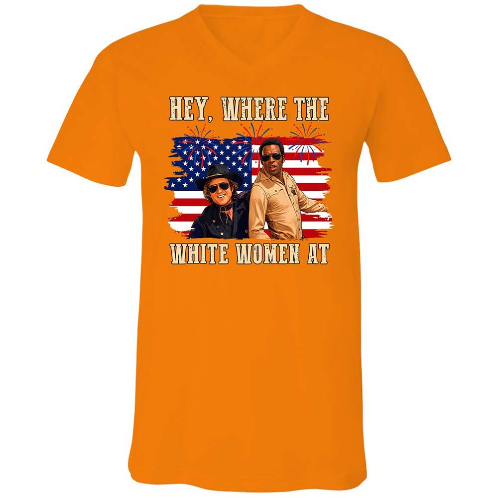 Hey Where The White At - Orange - 12