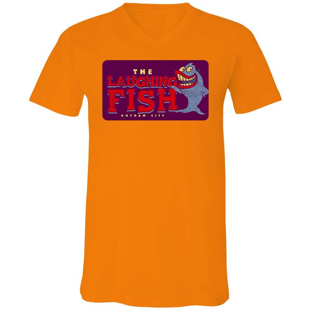 Unisex V-Neck T-Shirt - SC55N8V4 - Orange - 12