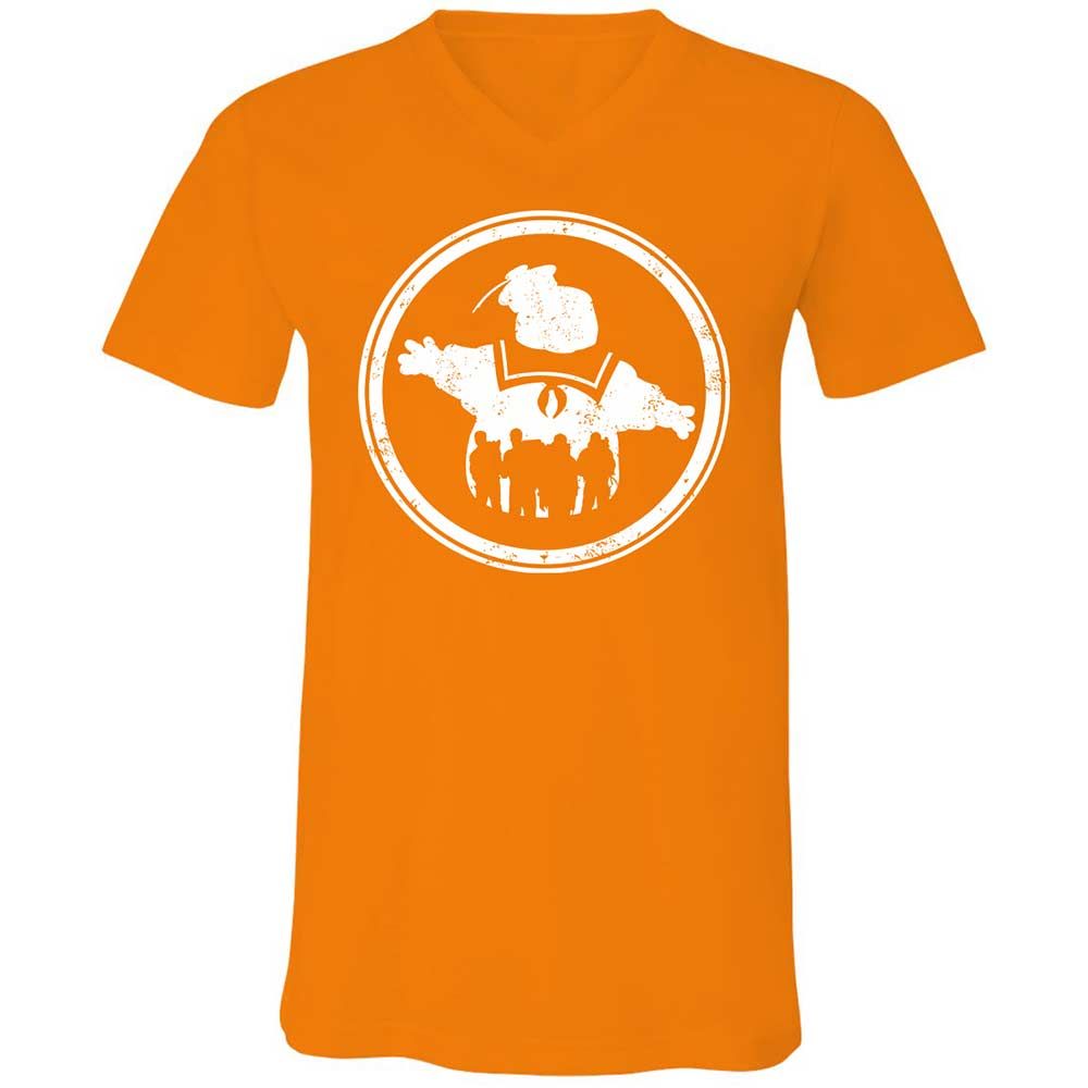 Unisex V-Neck T-Shirt - ZSSHZ8MB - Orange - 12