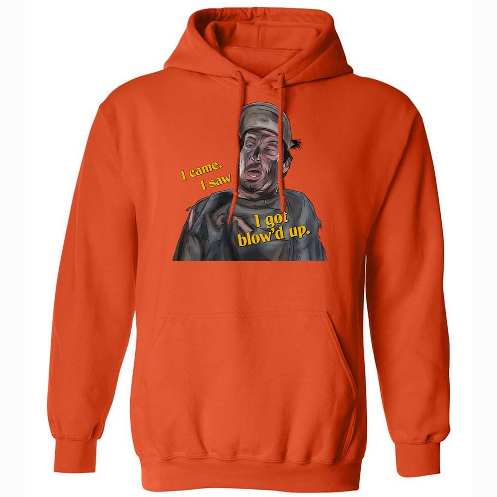 Classic Unisex Hoodie - XYES6PWU - Orange - 12