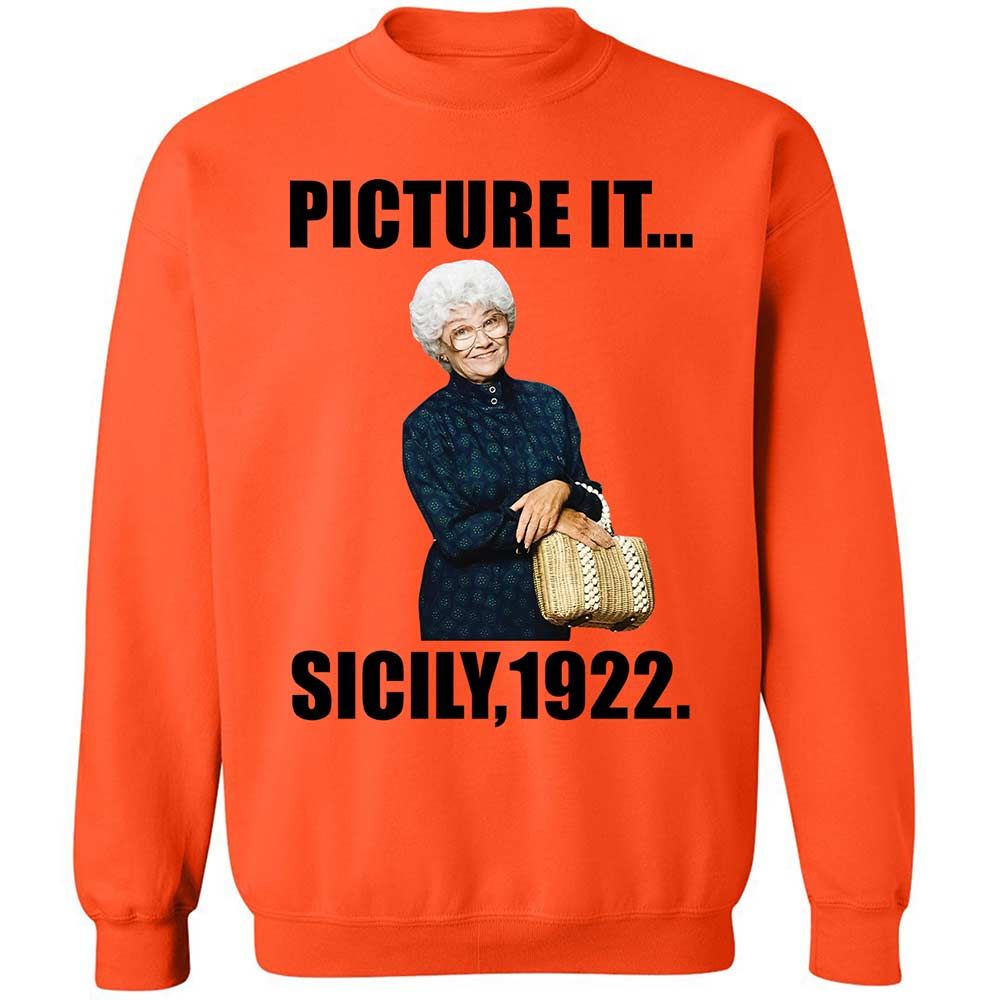 Classic Unisex Sweatshirt - DNN7KV7M - Orange - 12