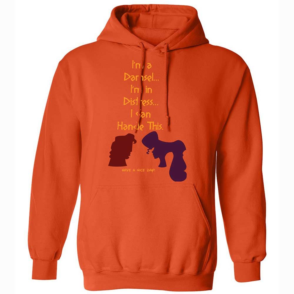 Classic Unisex Hoodie - WPZ2HV6S - Orange - 12