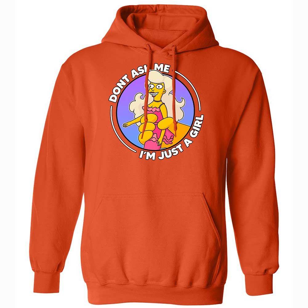 Don't Ask Me I'm Just A Girl - Orange - 12