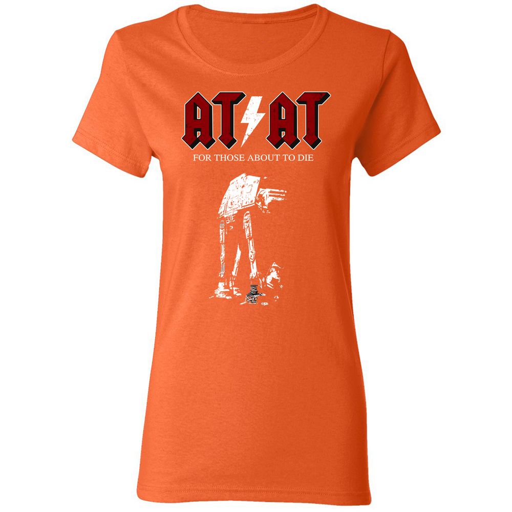 Women's T-Shirt - HGKHCXU8 - Orange - 12