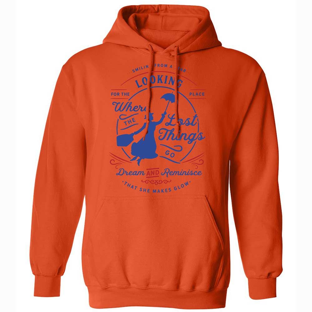 Classic Unisex Hoodie - LH6NKB3F - Orange - 12