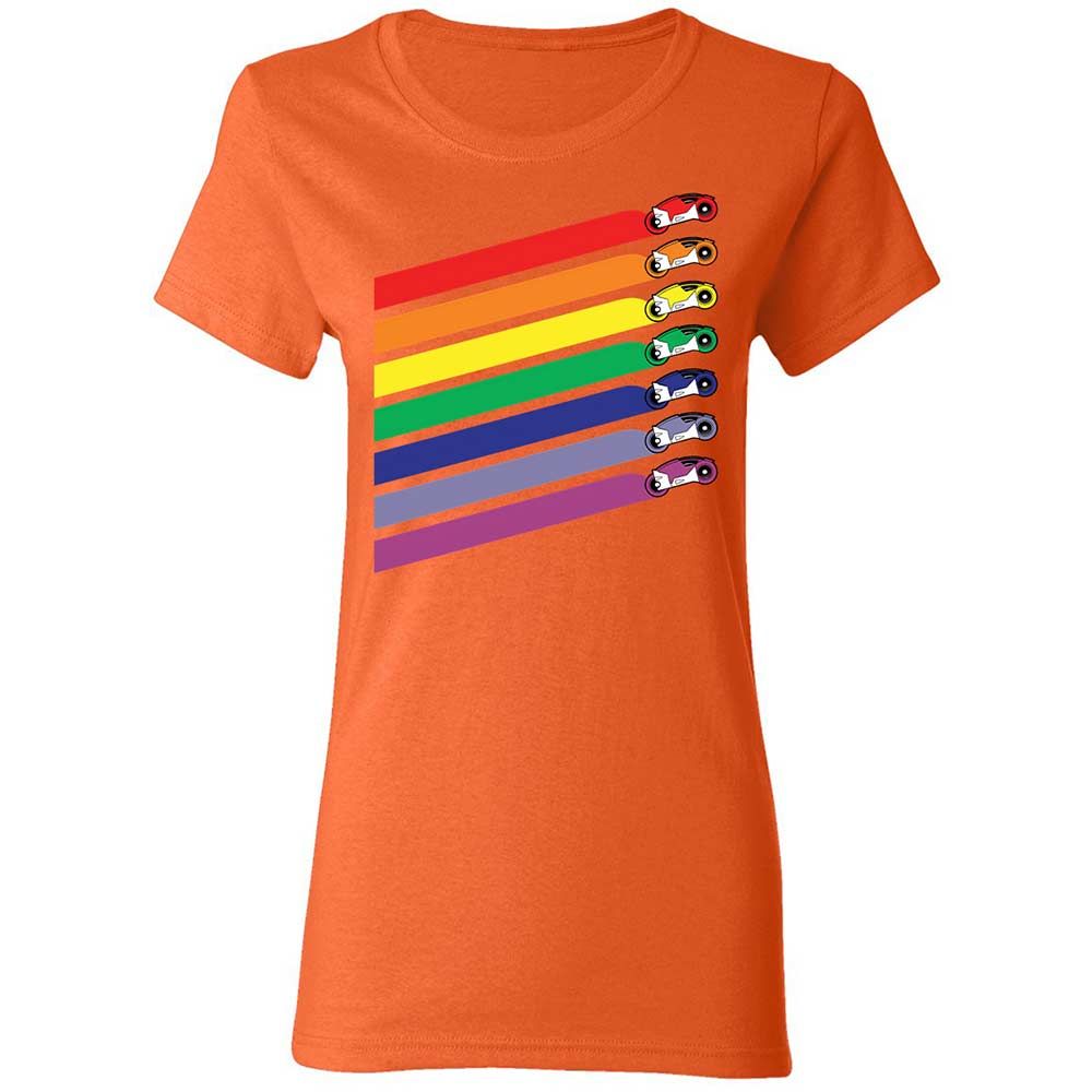 Race The Rainbow - Orange - 12