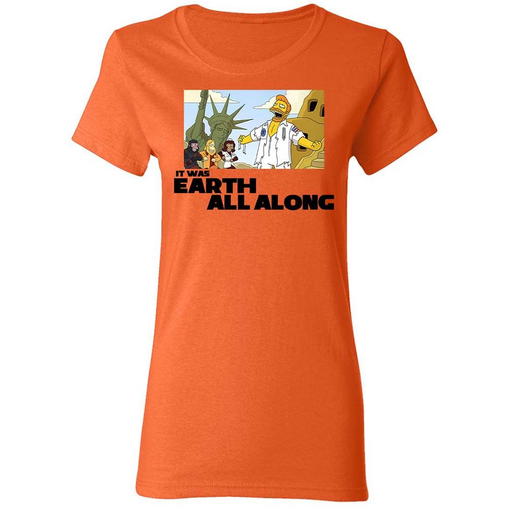 It was Earth all along - Orange - 12