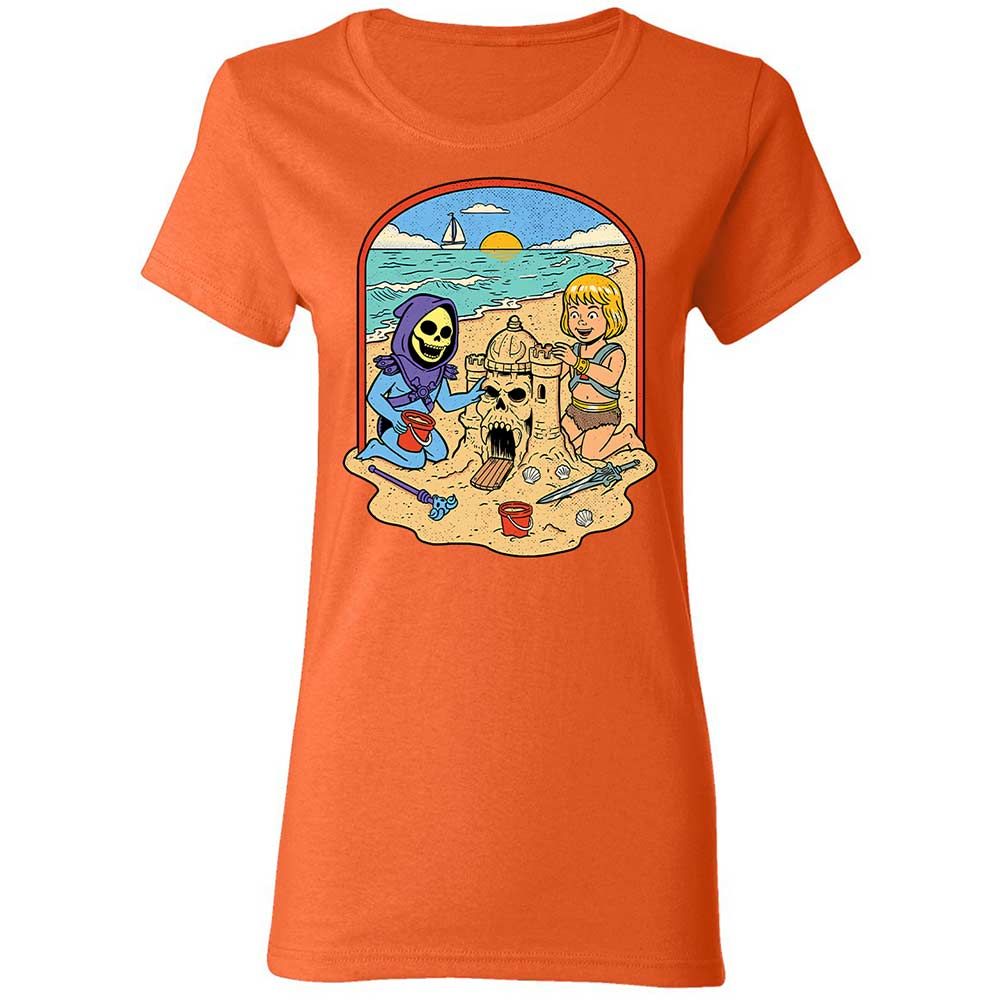 Women's T-Shirt - YNUF8AXW - Orange - 12