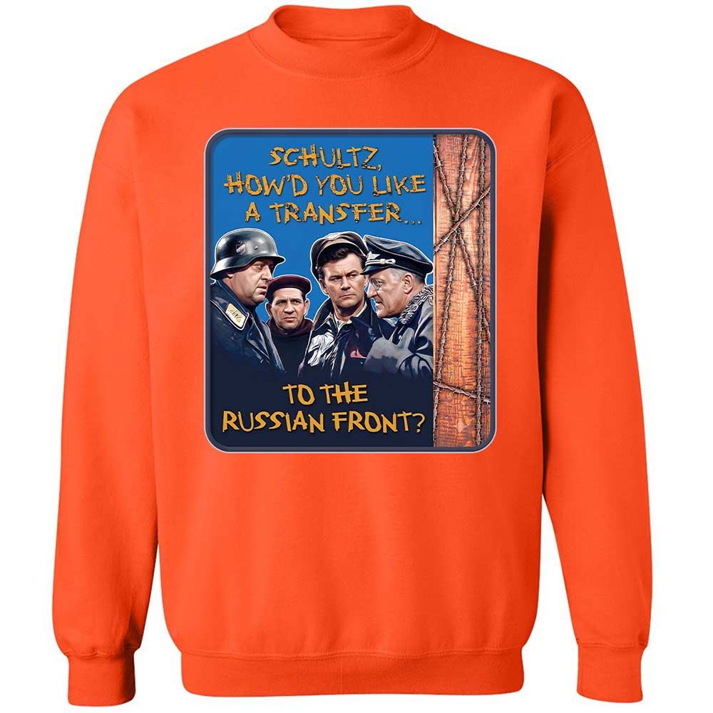 Classic Unisex Sweatshirt - W4XBEVQX - Orange - 12