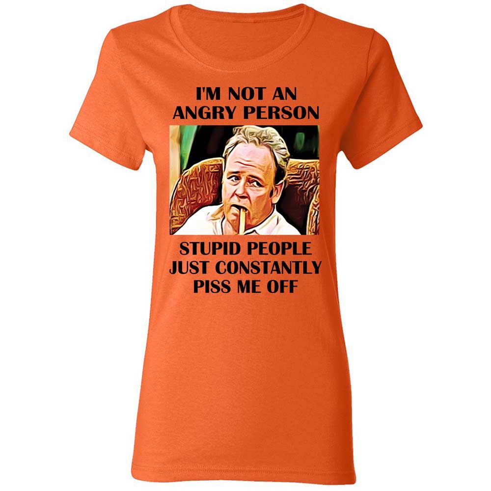 I'm not an angry person - Orange - 12