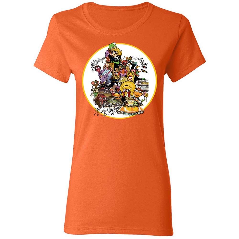 Muppet Graffiti - Orange - 12