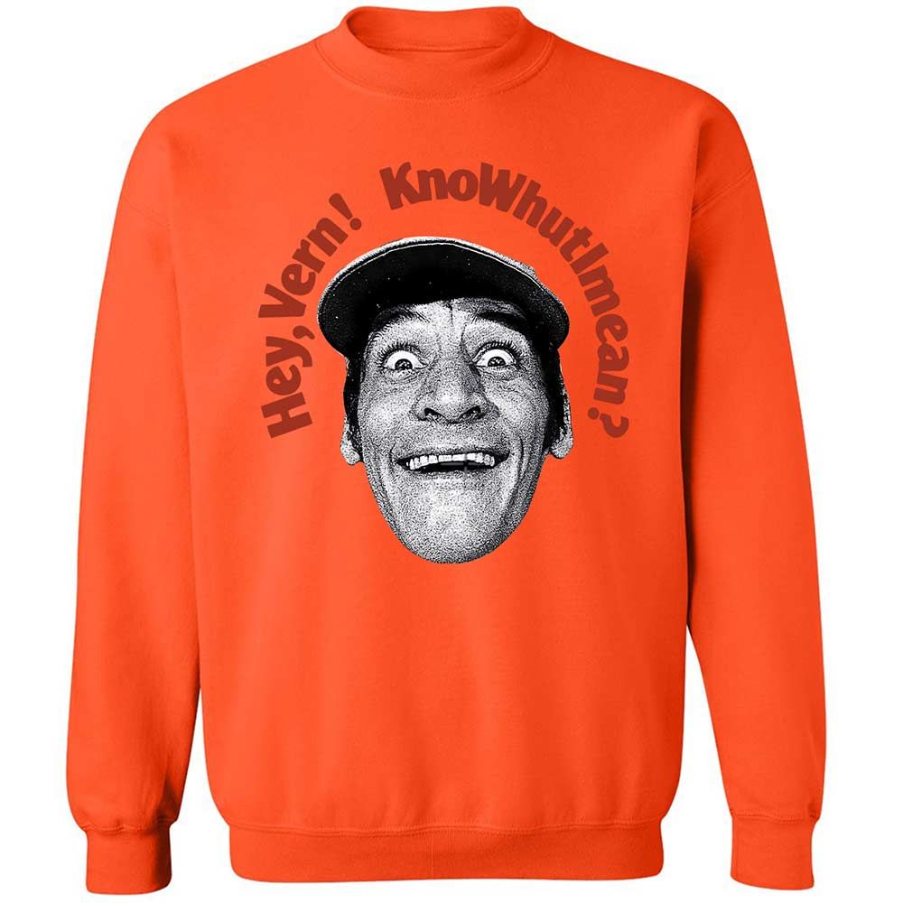 Classic Unisex Sweatshirt - Q3FYQNJ9 - Orange - 12
