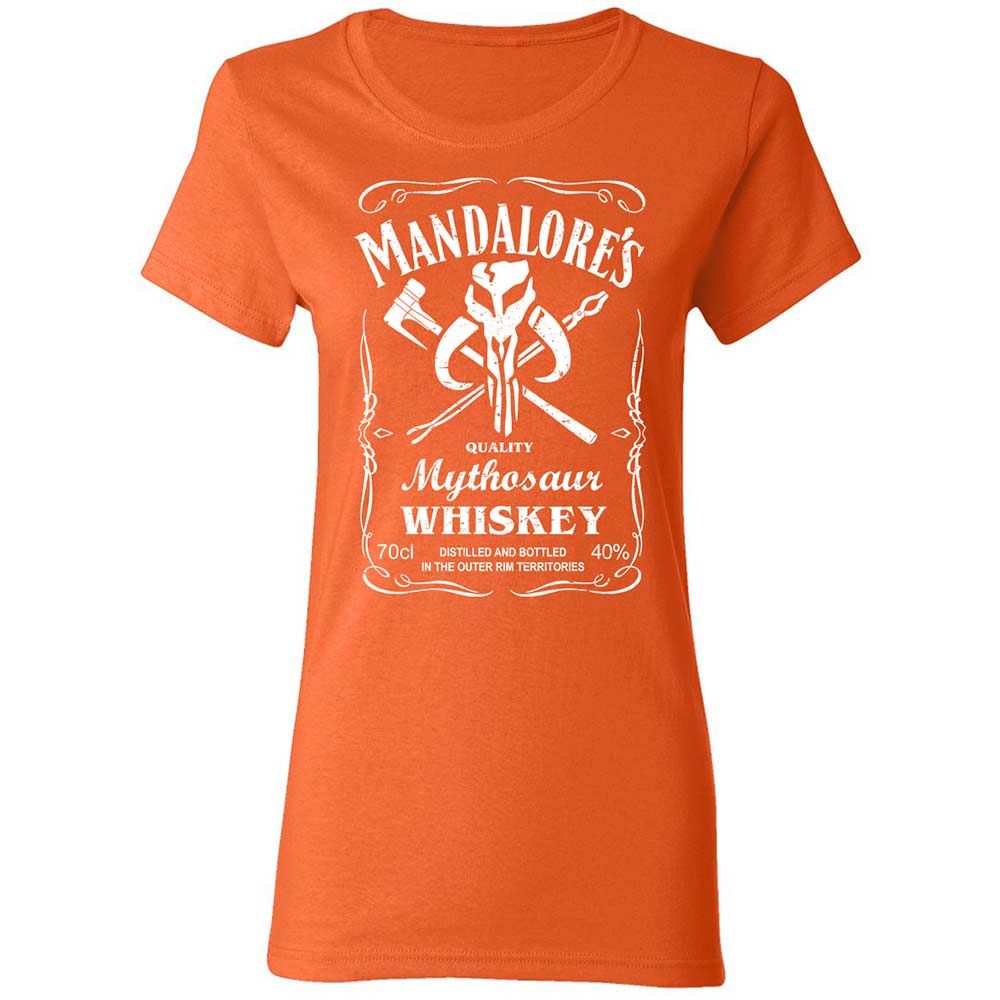 Women's T-Shirt - DAP5YZLQ - Orange - 12
