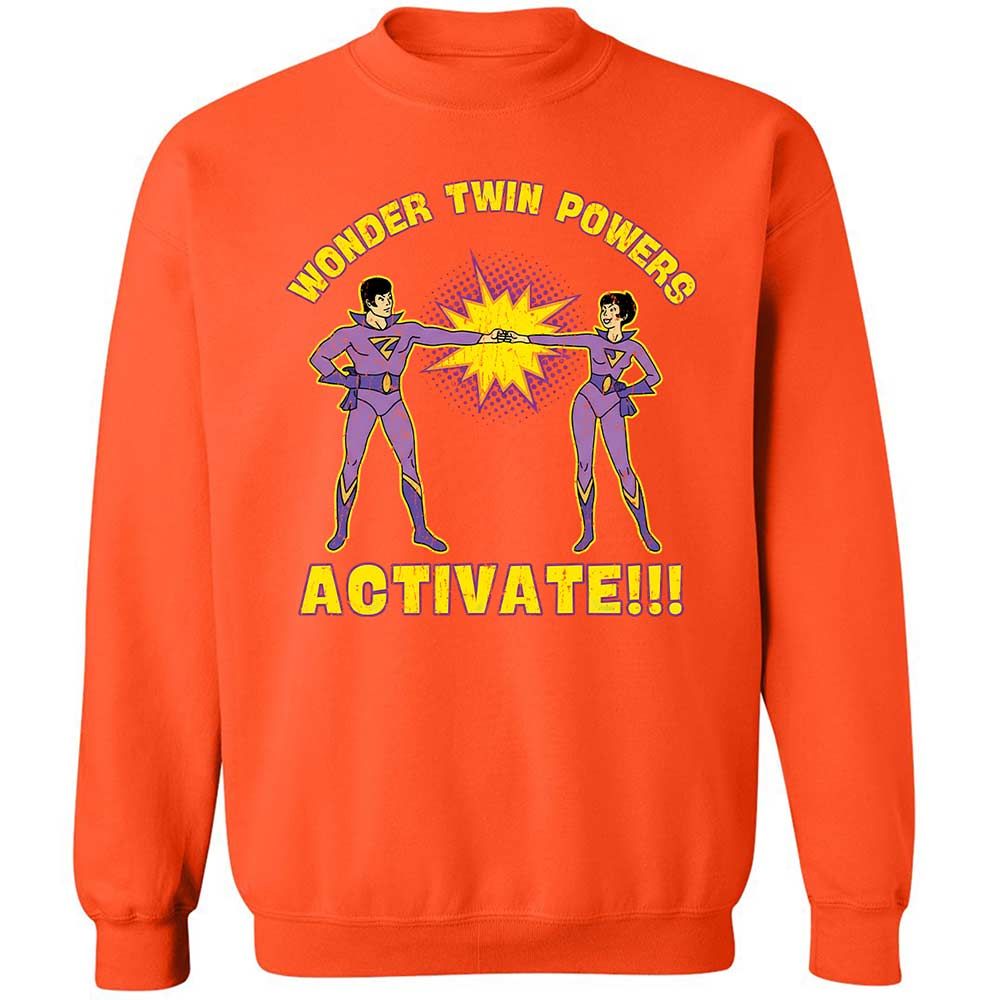 Classic Unisex Sweatshirt - F7F3AXMN - Orange - 12