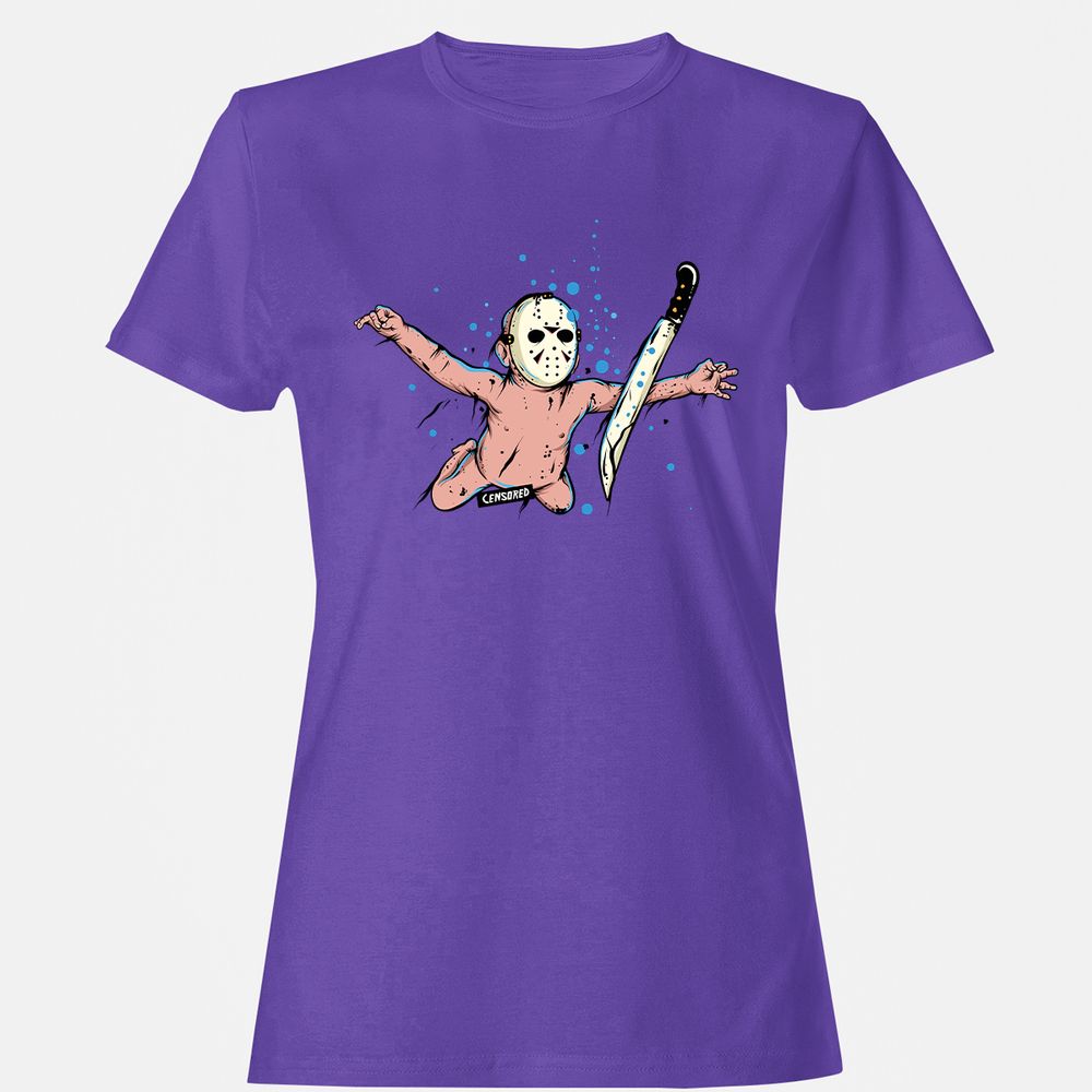 Women's T-Shirt - MD7MEVRW - Purple - 12