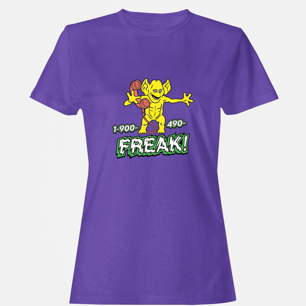 Women's T-Shirt - E929FZQN - Purple - 12