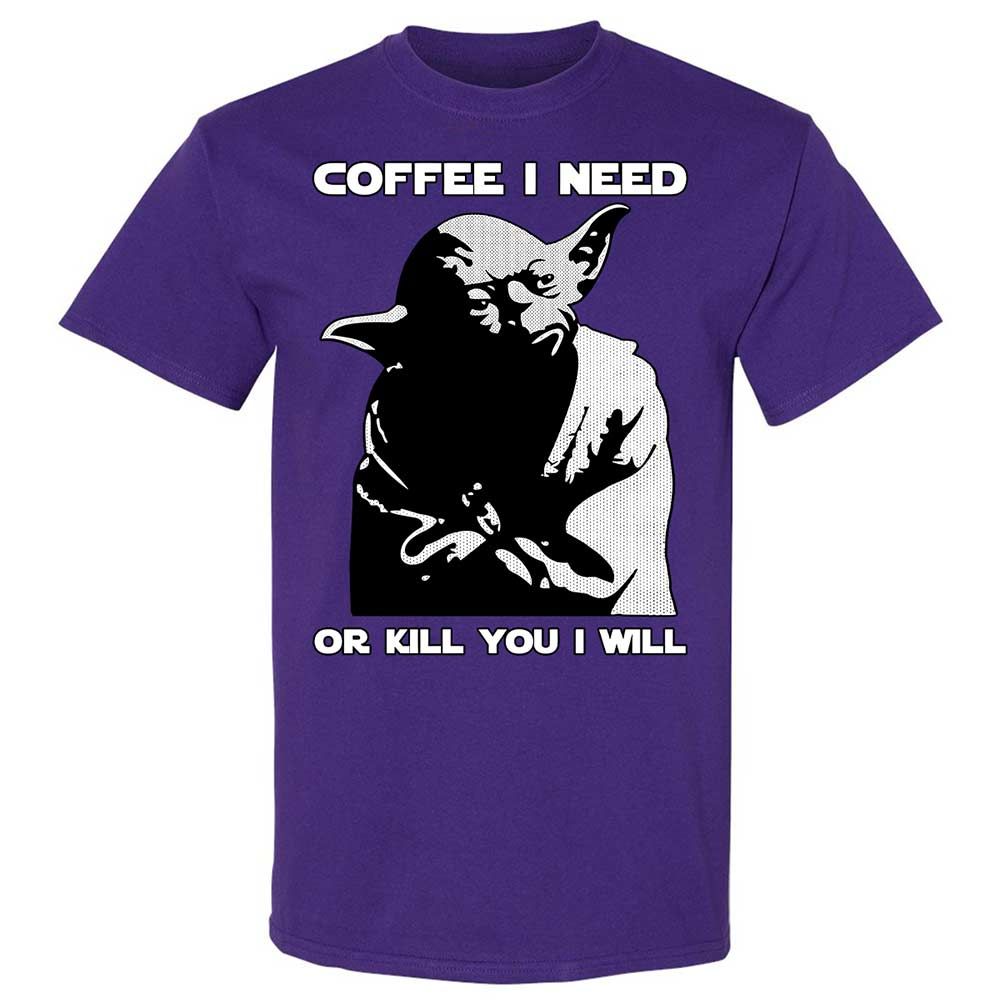 Coffee I Need - Purple - 12