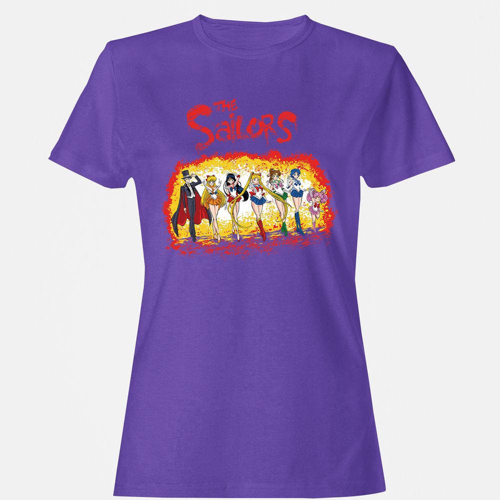 Women's T-Shirt - UZ6FSLE8 - Purple - 12