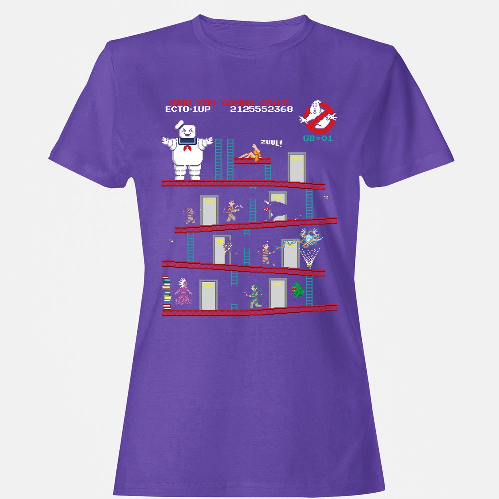 Women's T-Shirt - S214ZL5D - Purple - 12