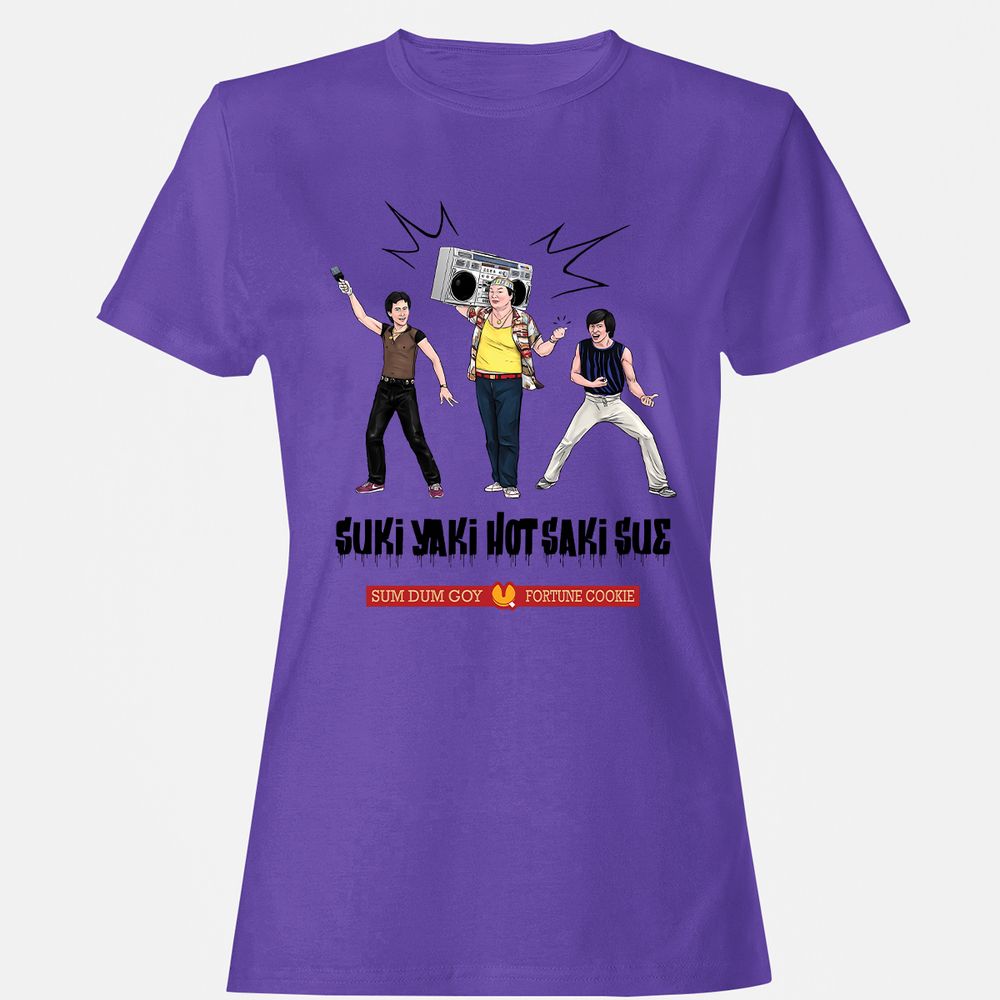 Women's T-Shirt - K79GY14L - Purple - 12