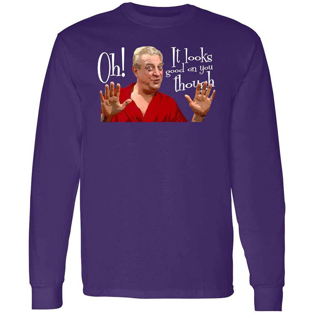 Long Sleeve T-Shirt - D6C91HF5 - Purple - 12