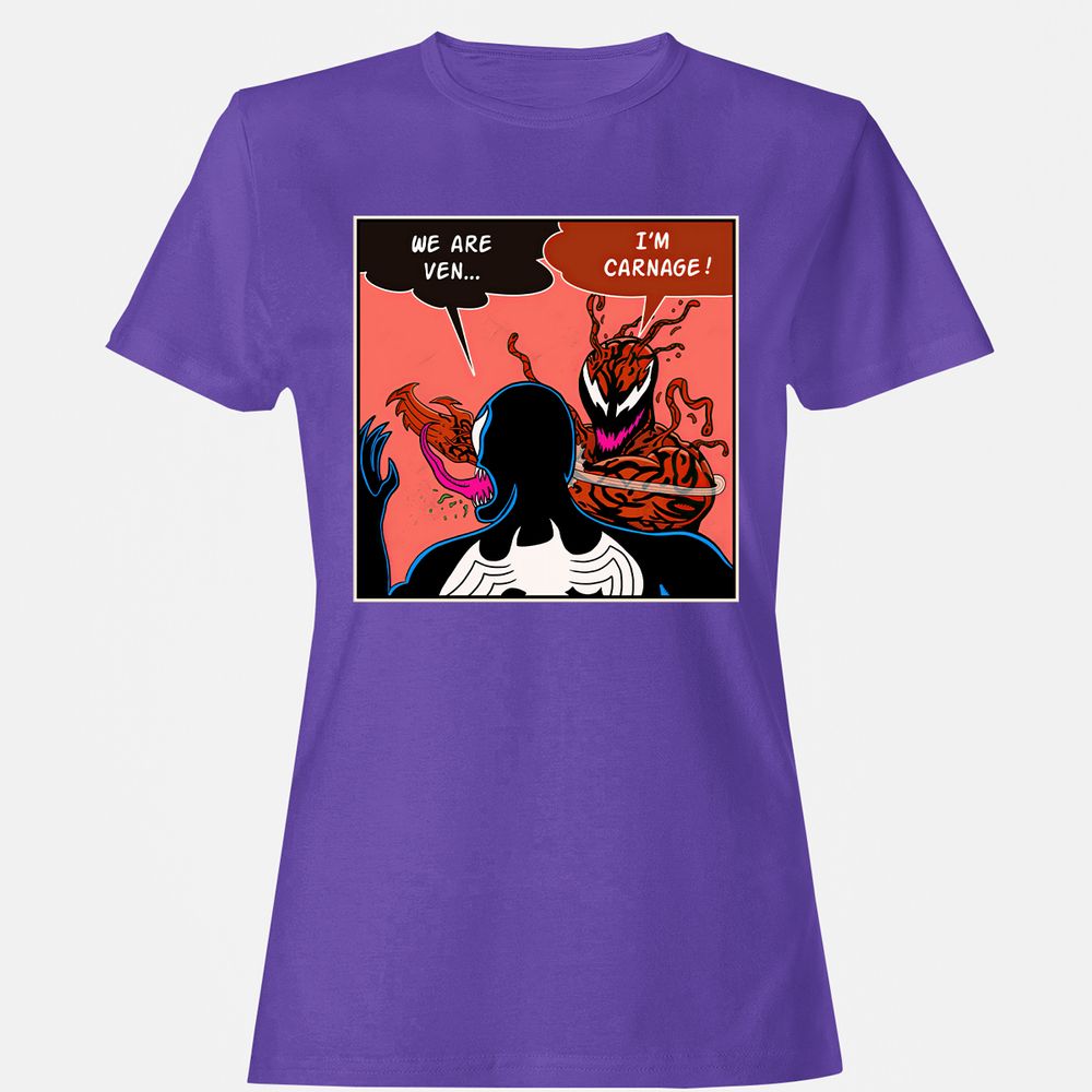 Women's T-Shirt - UFB3ZM28 - Purple - 12