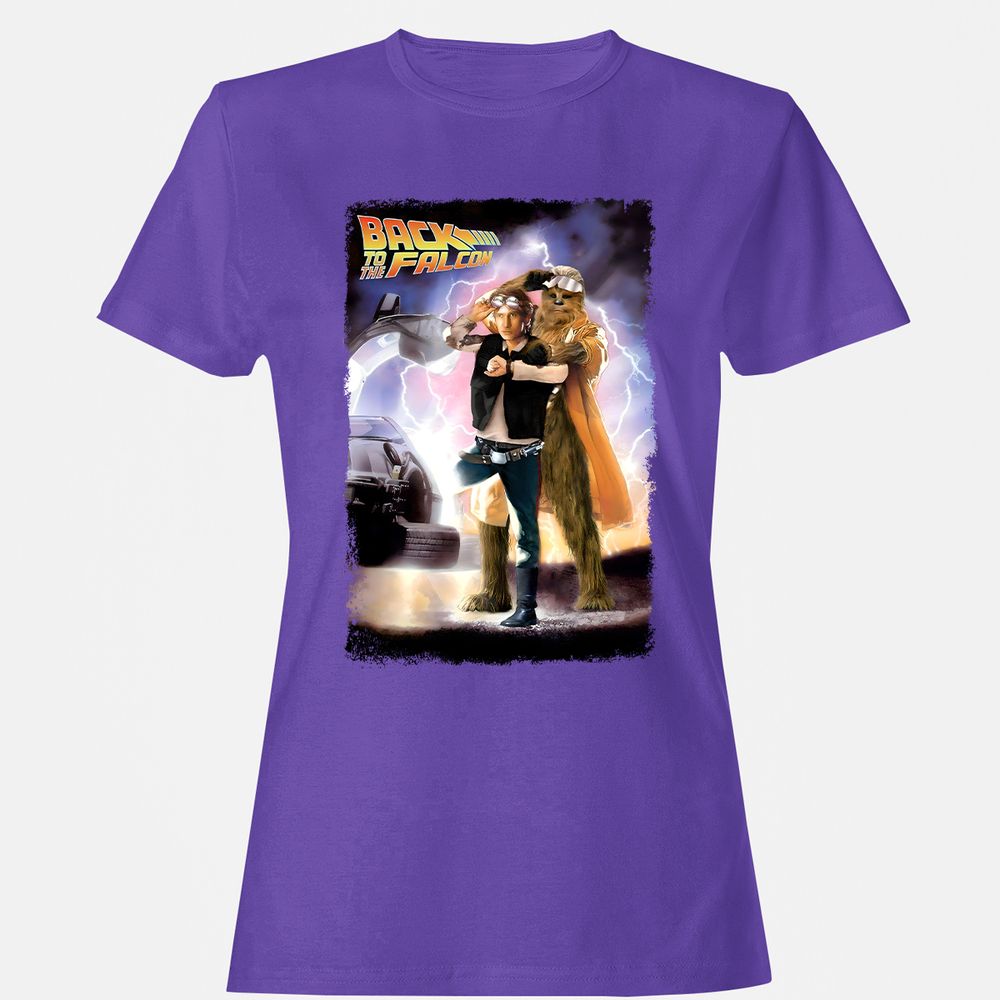 Women's T-Shirt - 6Z68MTE3 - Purple - 12