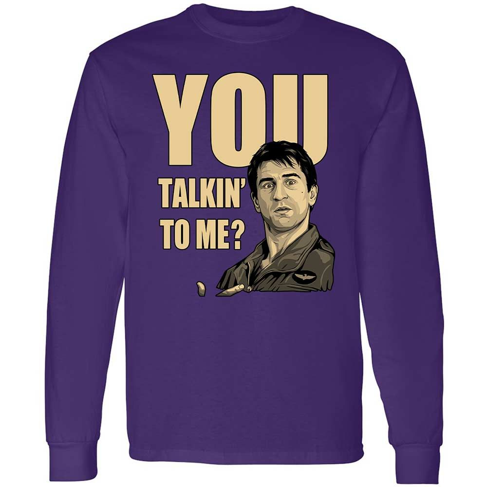 Long Sleeve T-Shirt - ZSXN1PTH - Purple - 12