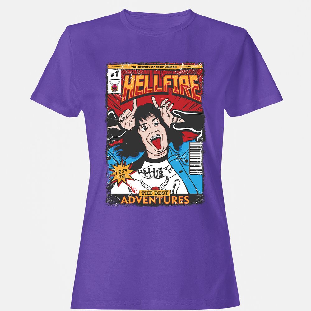 Women's T-Shirt - JSV2PFDP - Purple - 12