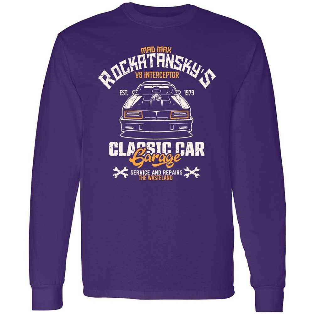 Long Sleeve T-Shirt - 4VMRT11Y - Purple - 12