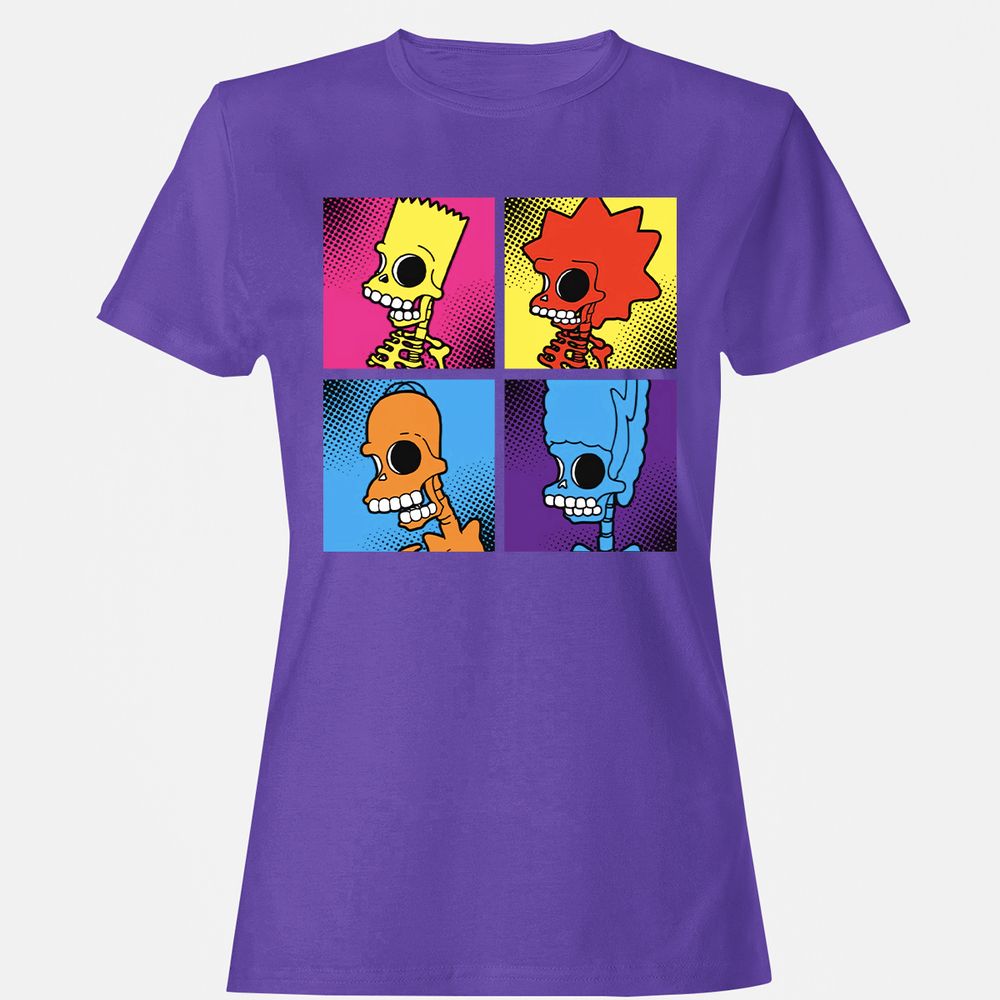 Women's T-Shirt - KLRUDTPV - Purple - 12