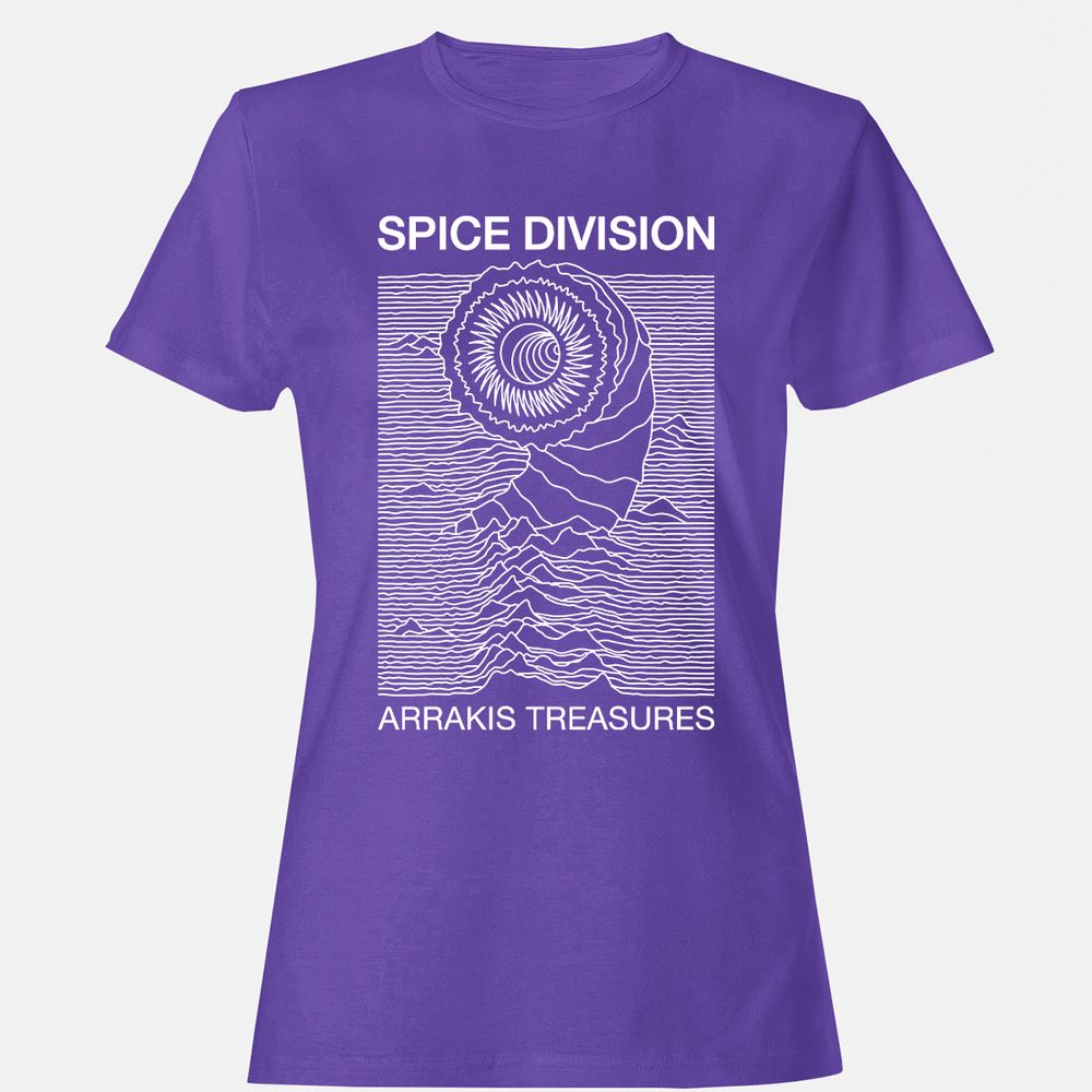 Women's T-Shirt - 77E2U86X - Purple - 12
