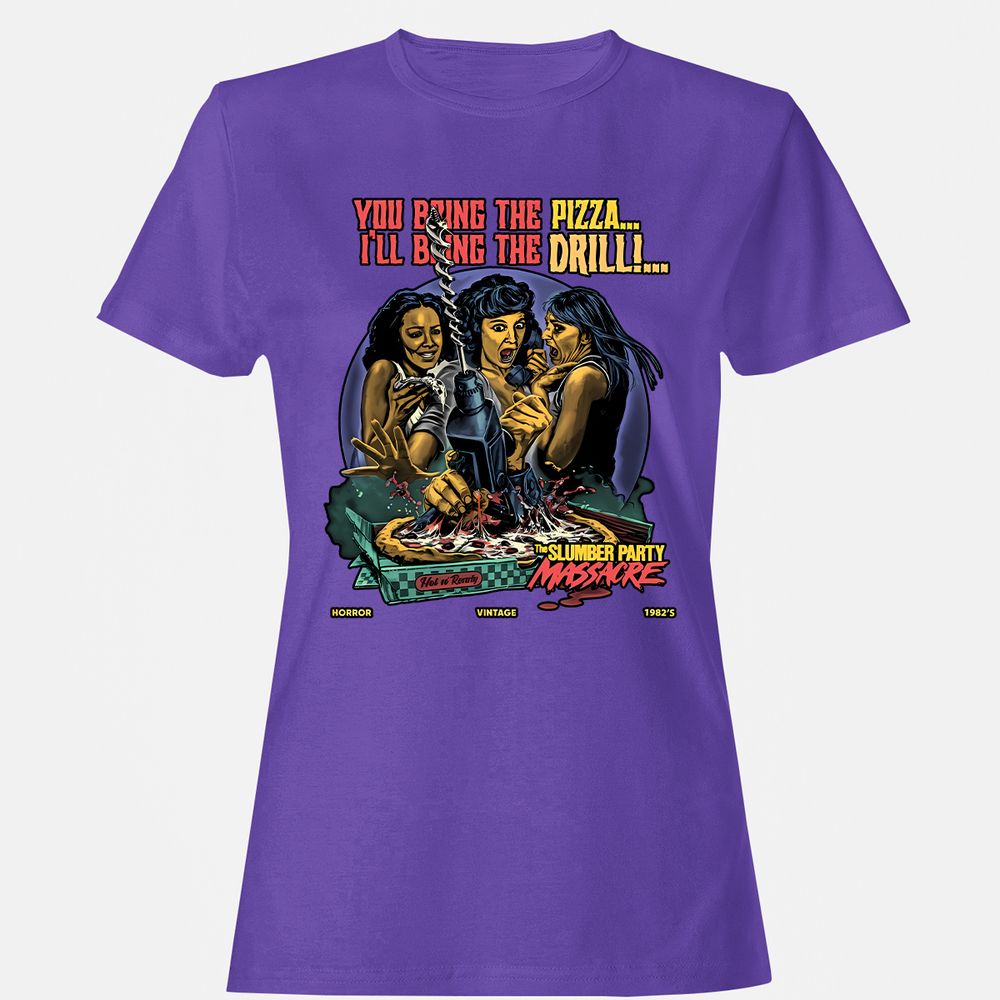 Women's T-Shirt - S9GWRXZB - Purple - 12