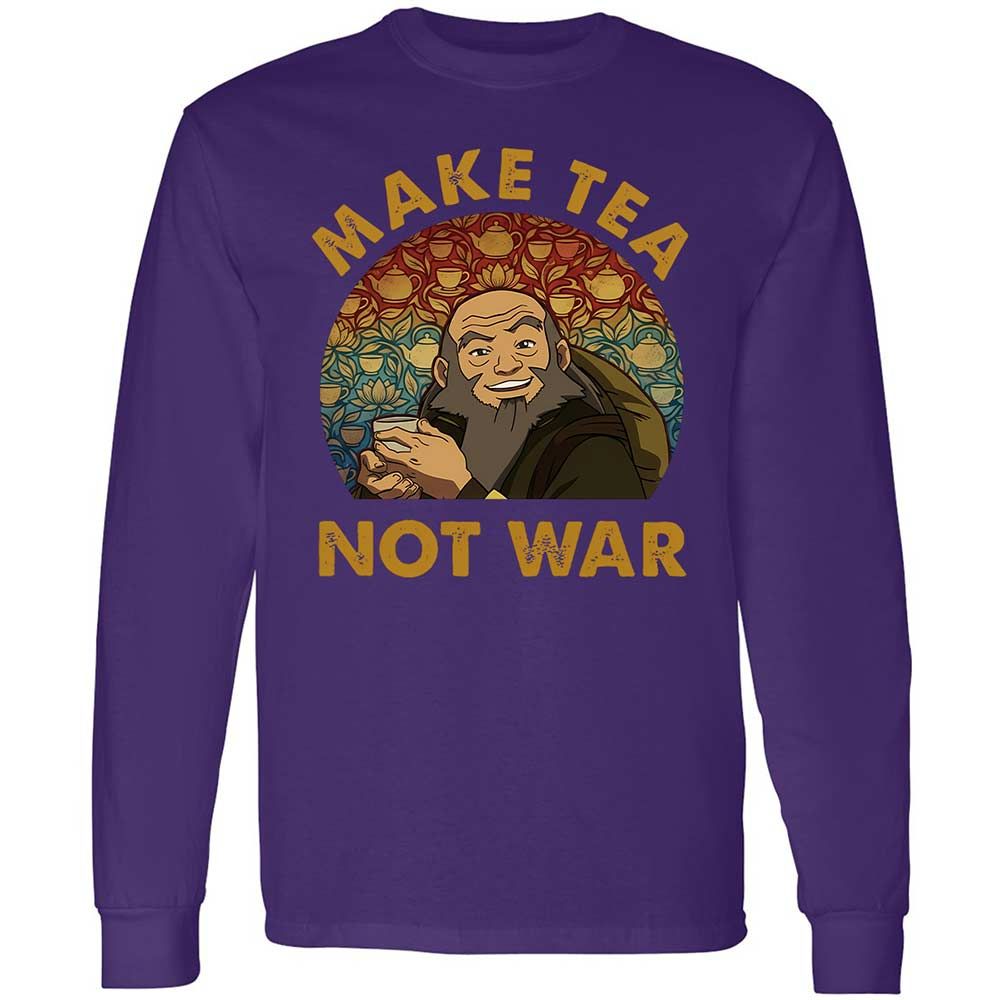 Long Sleeve T-Shirt - 5S7FFBPB - Purple - 12
