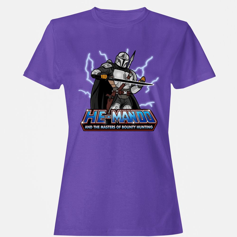 Women's T-Shirt - B2SDT9KH - Purple - 12