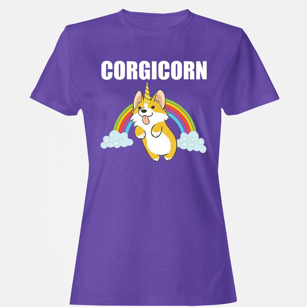 Women's T-Shirt - 2VHNPBQU - Purple - 12