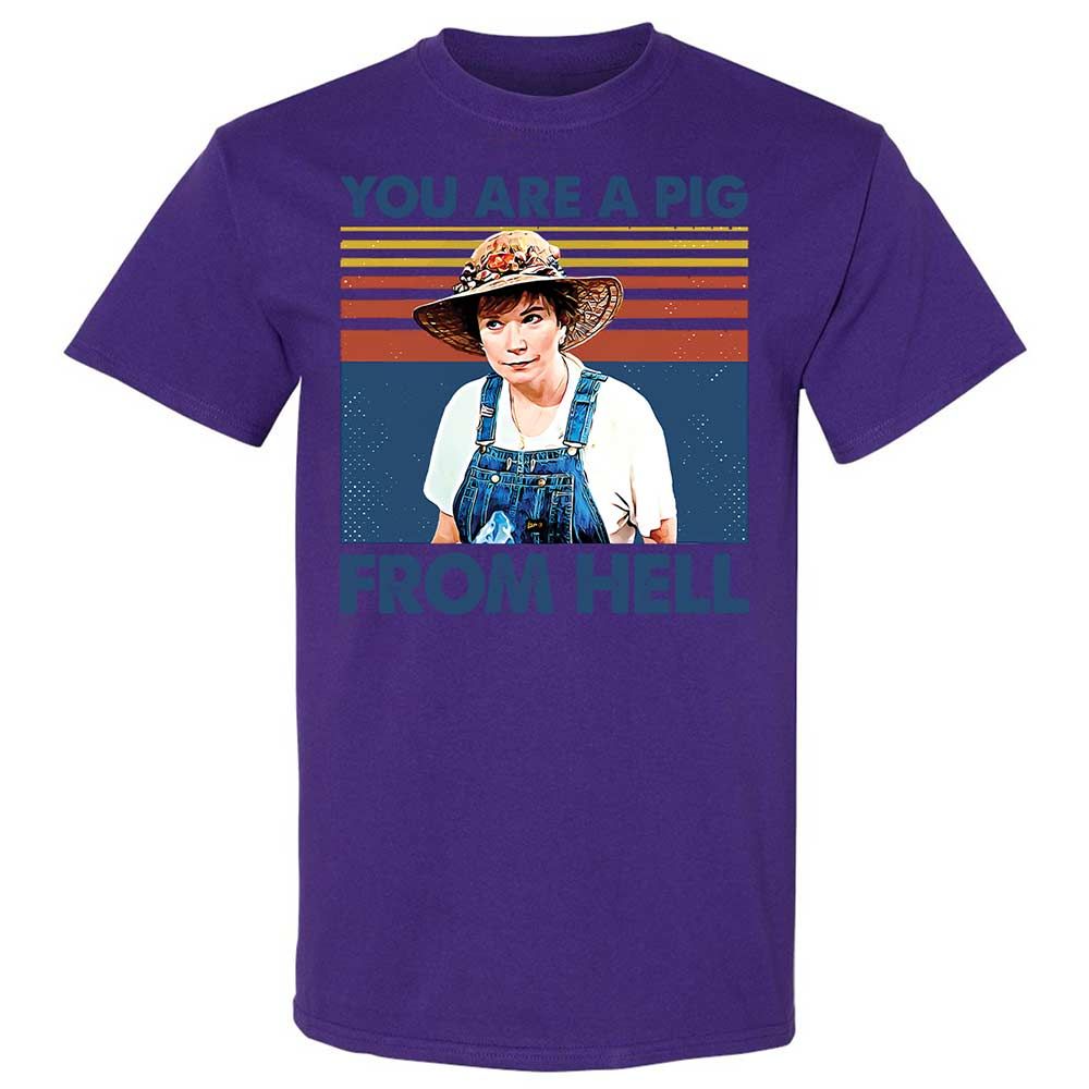 Classic Unisex T-Shirt - X5LUZY5Z - Purple - 12