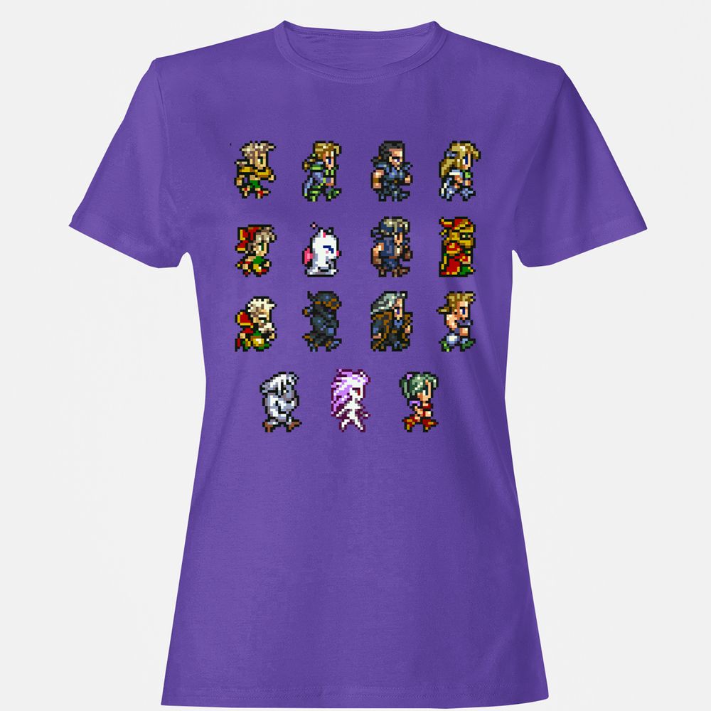 Women's T-Shirt - 9W34E6YA - Purple - 12