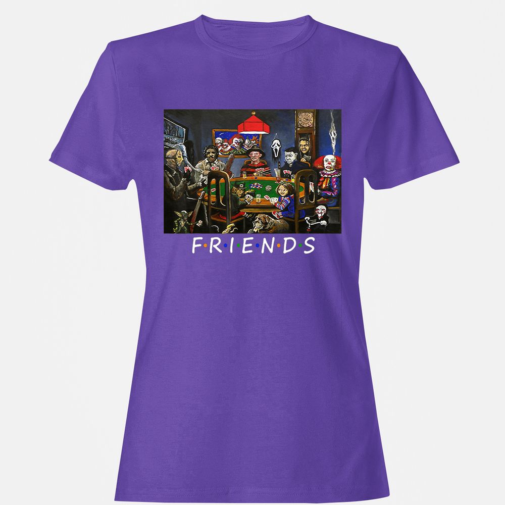 Women's T-Shirt - H3FGVKXG - Purple - 12