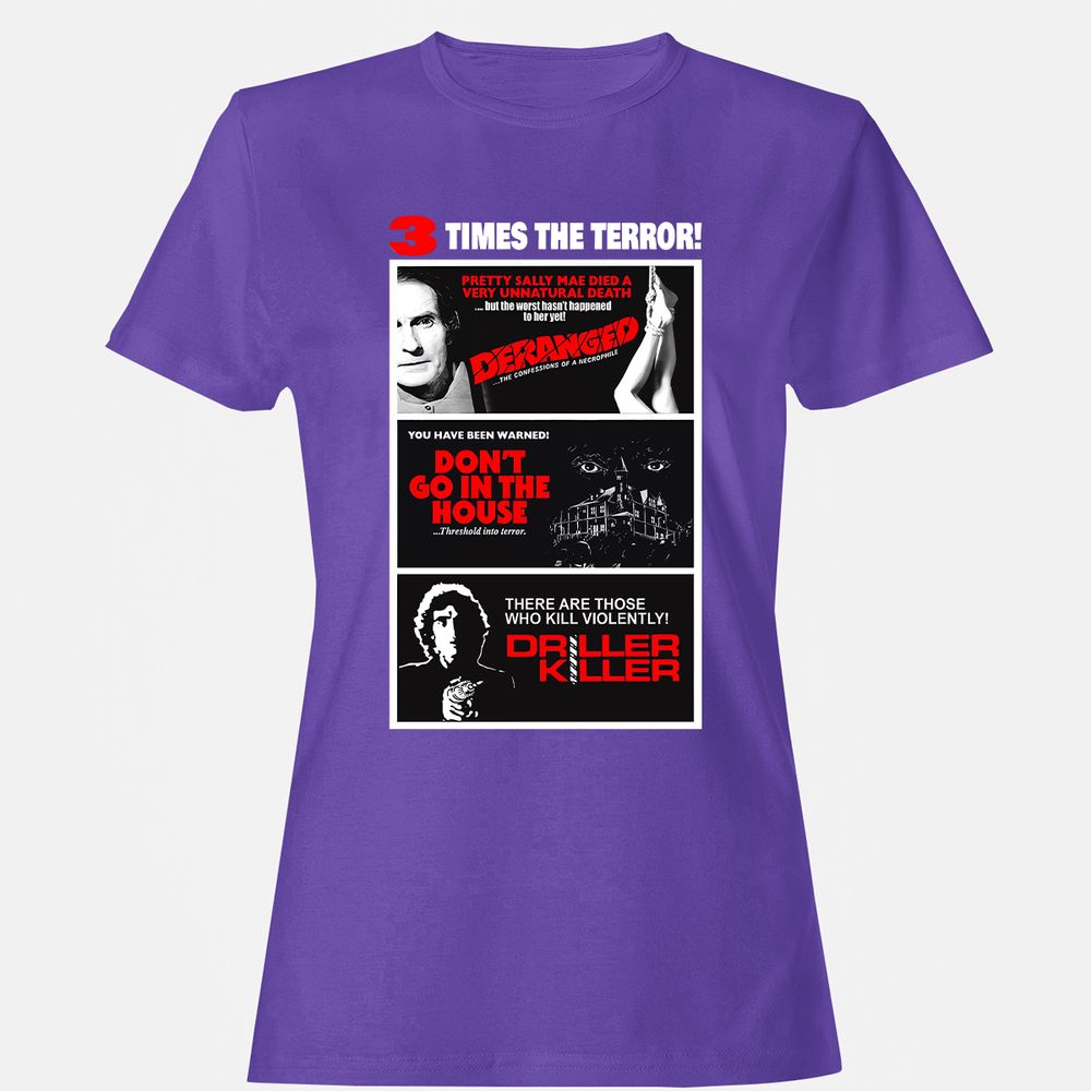 3 Times the Terror - Purple - 12